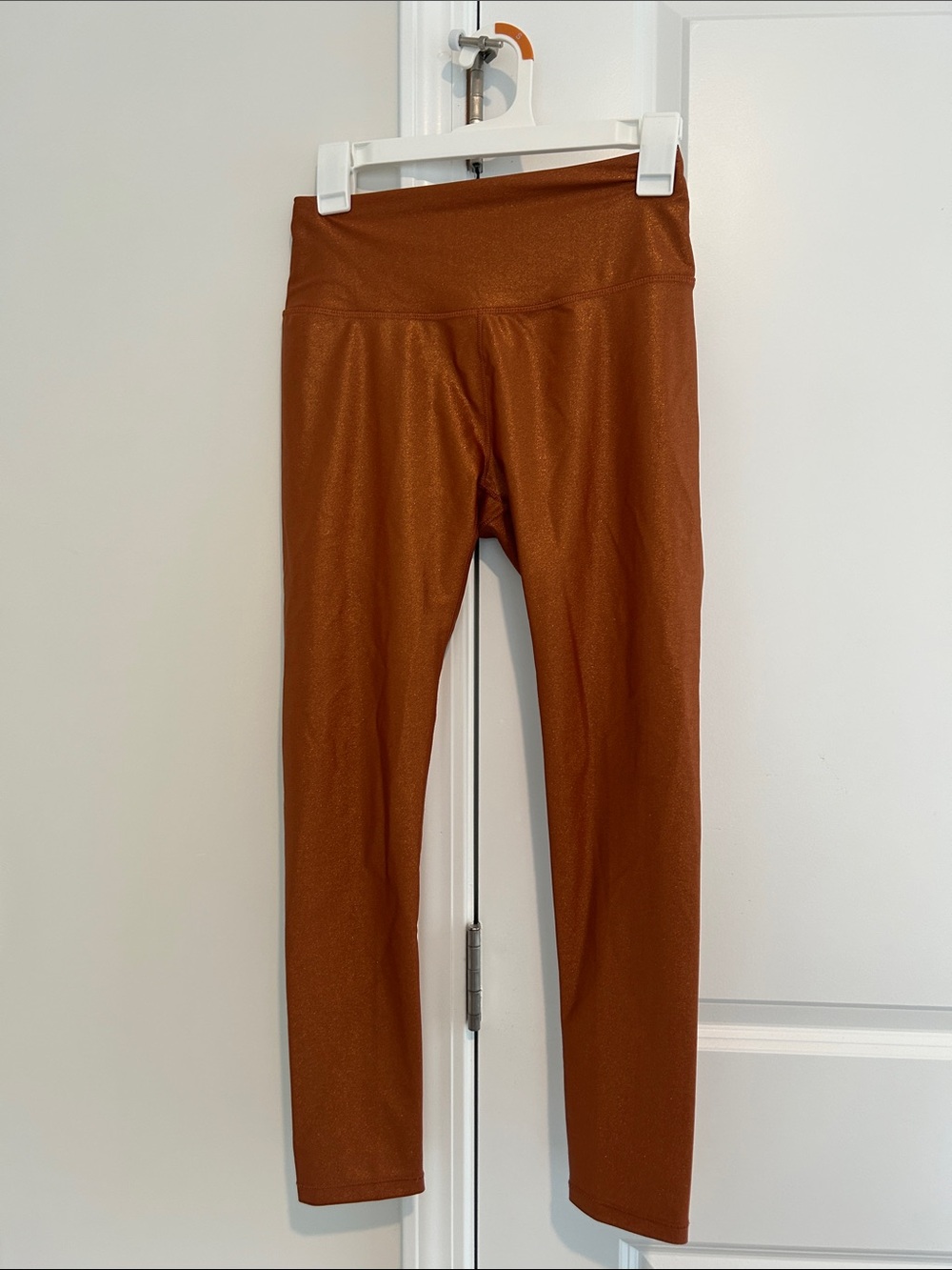 NWT Calia Small High Rise 7/8 Leggings, Energize Collection, Shiny Copper